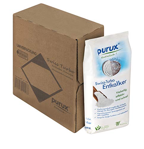 purux Entkalker Swiss Turbo, 1kg Entkalkungsmittel nachhaltig verpackt
