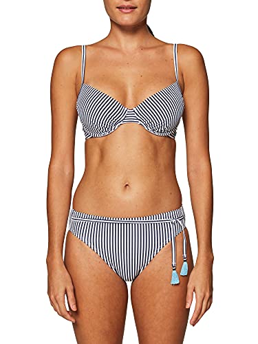 ESPRIT Damen Clearwater Beach Classic Brief Bikinihose, 400/NAVY, 38