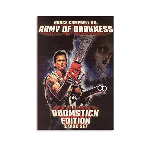 DDSS Army of Darkness Klassischer Horrorfilm Komödie Film Leinwand Poster Wandkunst Druck Ästhetische Raumdekoration Malerei Poster Home Office Dekoration 20 x 30 cm