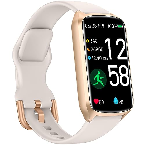 Amzhero Fitness Tracker Fitnessuhr Damen Herren, bis zu 7 Tage Akkulaufzeit, 20+ Trainningsmodi