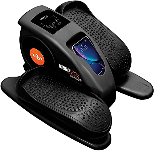 Mediashop Vibro Legs Elliptical Mini Heimtrainer – motorisierter Ellipsentrainer für mehr Bewegung im Sitzen – Pedaltrainer für Home Office und Freizeit – mühelose Muskel-Aktivierung