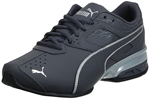 PUMA Herren Tazon 6 Fraktur Sneaker, Periscope Silber, 45 EU