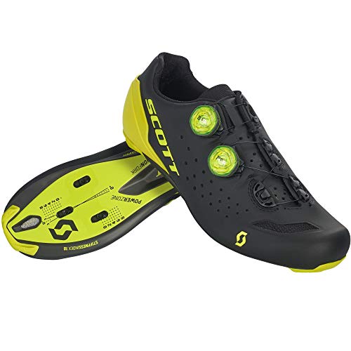 Scott Road RC Rennrad Fahrrad Schuhe schwarz/gelb 2022: Größe: 38