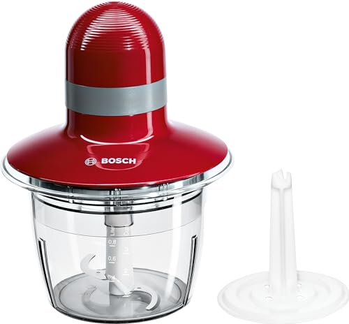 Bosch MMR08R2 Universal Zerkleinerer Chopper, Kunststoff, Rot, 400 W