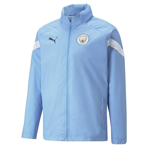 PUMA Manchester City Allwetter-Trainingsjacke - Team hellblau - Größe: L