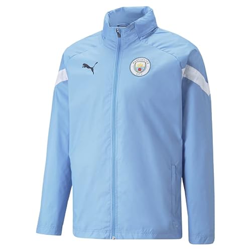 PUMA Manchester City Allwetter-Trainingsjacke - Team hellblau - Größe: L