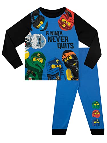 LEGO Jungen Schlafanzug Ninjago Mehrfarbig 110