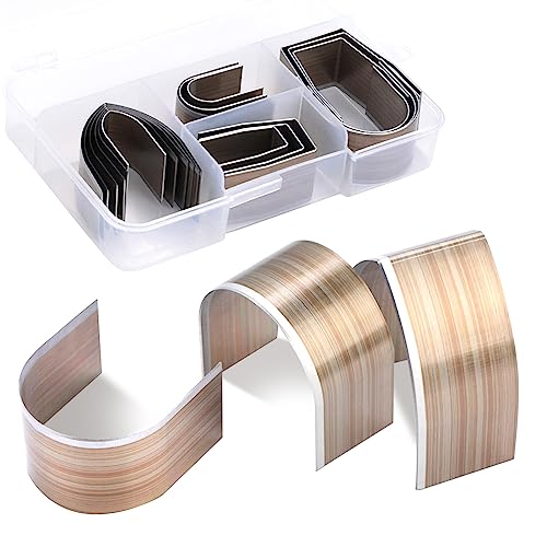 Leder Stanzwerkzeuge 18-teiliges Universal DIY Lederpräge-Stanzset-Set für Lederhandwerker oder Amateure aus legiertem Stahl