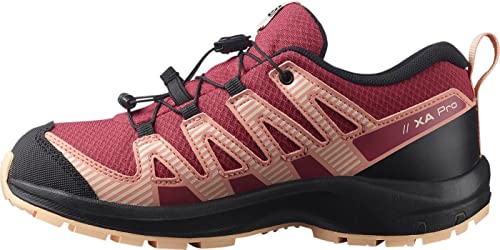 Salomon XA Pro V8 Climasalomon Waterproof Kinder Outdoor-Schuhe, Präzise Passform, Grip in jedem Gelände, Sportlicher Look, Earth Red, 39
