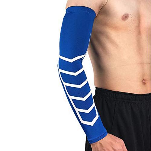 1 x Armstulpen, UV-Armstulpen, kühlende Ärmel für Männer, Frauen, Jugendliche, Kinder, UV-Schutz, Sonnenschutz, Tattoo-Abdeckung, Kompression, Armstulpen, Daumenloch für Golf, Basketball