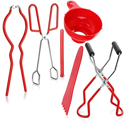com-four® 1x Einkoch-Set - Starter-Set zum Einkochen - Einkochen und haltbar machen (Starterset - 6-teilig)