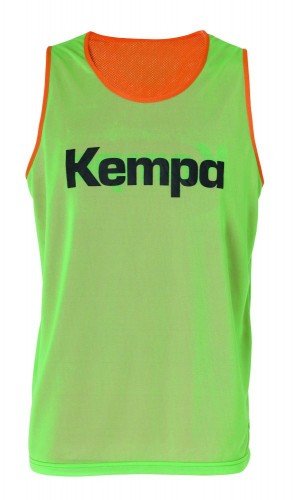 FanSport24 Kempa Wende-Markierungsleibchen, orange/grün Größe XL/XXL