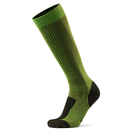 DANISH ENDURANCE Outdoor Socks 43-47 Light Green 1-Pack