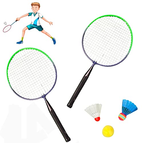 Best Sporting Mini Badminton Set, Mehrfarbig, Originalgröße