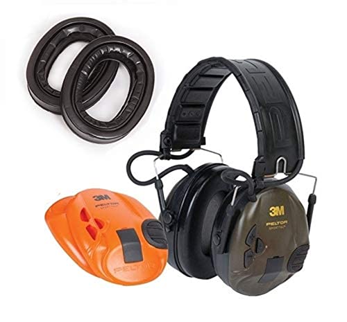 Set enthält 3M Peltor Sporttac Gehörschutz und kühlende Avalle Gel-Ohrpolster | aktiver Gehörschutz