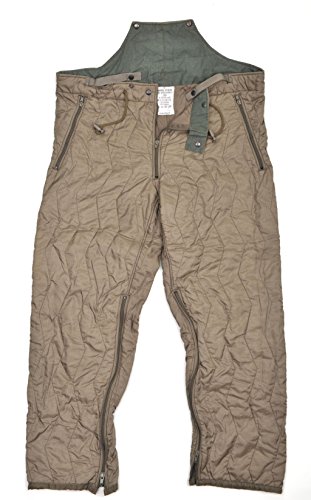 Originale Bundeswehr Unterzieh Stepphose Kälteschutzhose Anglerhose Nässeschutz Oliv Größe 56/58