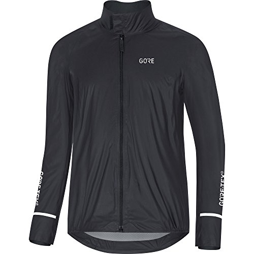 GORE Wear Wasserdichte Herren Rennrad-Jacke, C5 GORE-TEX SHAKEDRY 1985 Insulated Jacket, M, Schwarz, 100277
