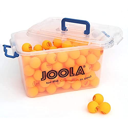 JOOLA Unisex – Erwachsene Training 40+ Tischtennisbälle, orange, One-Size