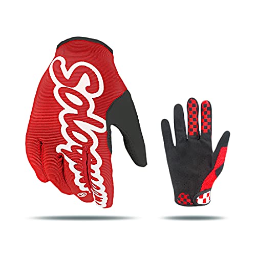 SOLO QUEEN Handschuhe für SIM Racing | Karting | ATV | alle Lenkrad Games | Kunstleder