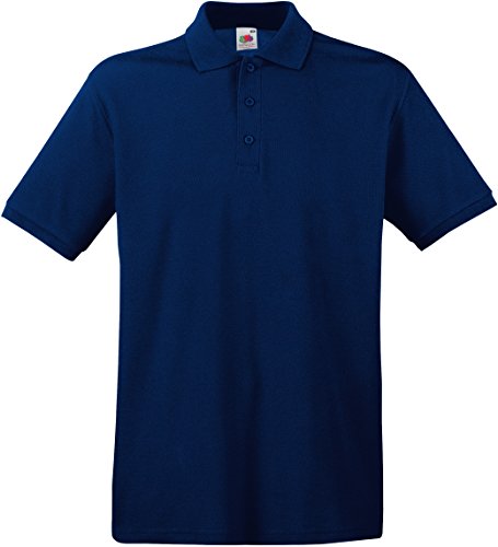 Fruit of the Loom Herren Poloshirt SS035M XL,Navy