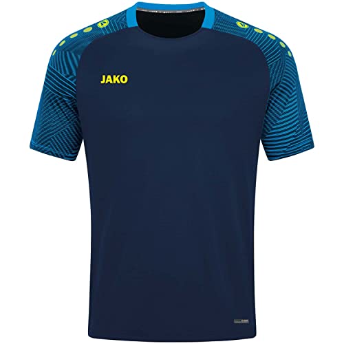 JAKO Herren t-shirt T Shirt Performance, Marine/Jako Blau, 4XL EU