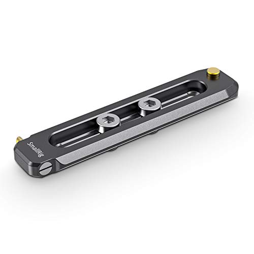 SMALLRIG NATO Rail Low-Profile Flache NATO-Schiene (90 mm) NATO Klemme und NATO Griff - BUN2484