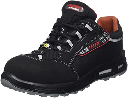 ELTEN Sicherheitsschuhe SENEX XXT ESD S3, Damen und Herren, Sneaker, sportlich, leicht, Schwarz, Kunststoffkappe - Größe 42