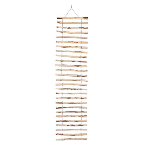 BOGATECO Rankgitter aus Haselnuss für Kletterpflanzen | 50 x 200 cm | Holz Rankhilfe Perfekt für den Garten, Balkon und Terrasse