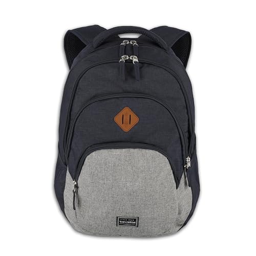travelite Handgepäck Rucksack, Laptop Rucksack 15,6 Zoll, BASICS, Daypack, Tagesrucksack mit vielen Fächern, 45 cm, 22 Liter