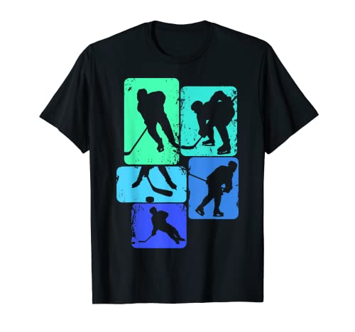 Eishockey Hockey Kinder Jungen Männer T-Shirt