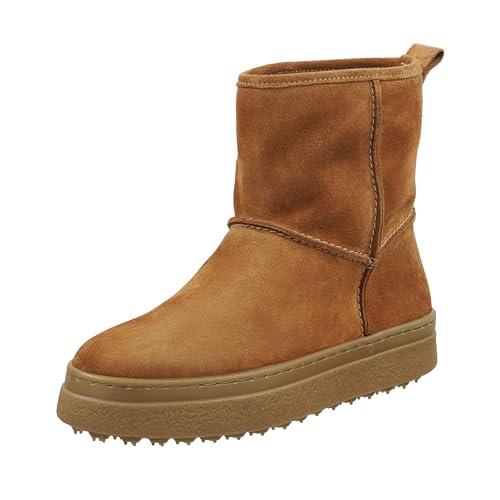 GANT FOOTWEAR Damen SNOWHILL Stiefelette, Cognac, 39 EU