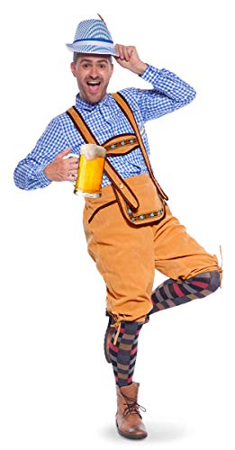 Folat Erwachsenenkostüm Lederhose, XL / XXL