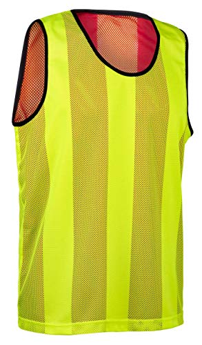ELF Sports Wende Leibchen, Farbe:Gelb/Rot, Größe:XS
