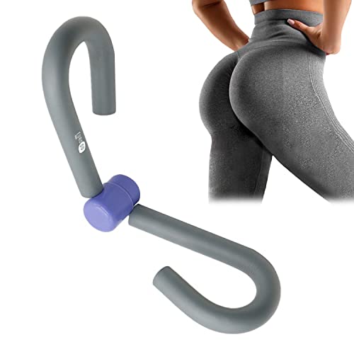 EURODO Oberschenkel Trimmer - Multifunktionaler Beintrainer - Oberschenkeltrainer - Leg Trainer - Heimtrainer - Beinpresse für Oberschenkel - Beintraining Gerät für Frauen und Männer (Grau)