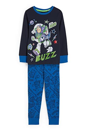 C&A Kinder Jungen Pyjamas Pyjama Relaxed Fit Motivprint|Bedruckt Toy Story dunkelblau 110
