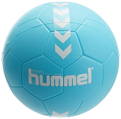 hummel 203605 Kinder HMLSPUME Kids-Handball, türkis/Weiß, 0