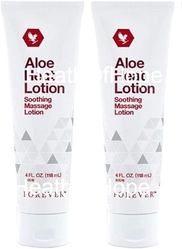 2 Tuben forever living aloe heat lotion (3x4oz), beruhigende Massagelotion