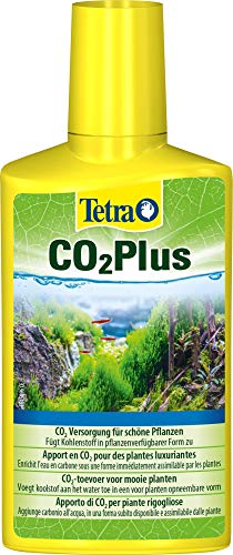 Tetra CO2 Plus flüssiger Kohlenstoff-Dünger für prächtige Aquarienpflanzen, 250 ml Flasche