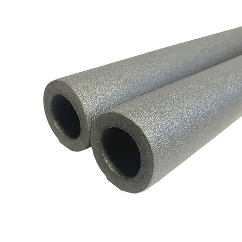 Rohrisolierung 2m (2x1m) x Ø 54mm Dicke 9mm PE Isolierschlauch Schaumstoff Schutzschlauch Isolierung