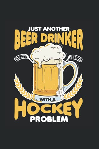 Kalender 2022: Alkohol trinkender Eishockeyspieler DIN A5 Organizer mit 120 Seiten | Notizbuch Terminplaner Wochenkalender Jahresplaner