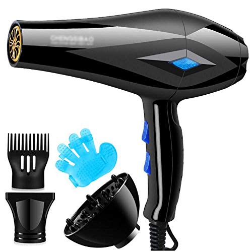 FMOPQ Dog Grooming Machine Hair Dryer for Dogs Animal Clipper Blu-ray Negative ion Hair Care Cat Massager Electric
