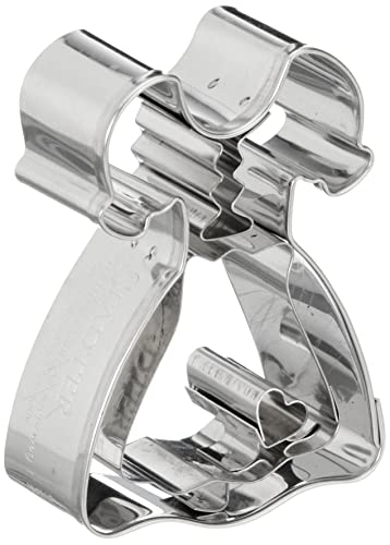 Städter Ausstechform, Edelstahl, Silber, 6,5 x 4,5 x 2 cm
