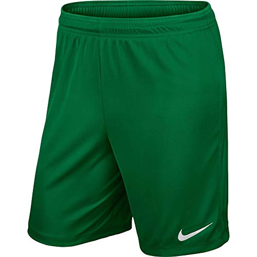 Nike Kinder Park II Knit Shorts ohne Innenslip, grün (Pine Green/White), L, 725988-302