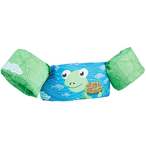 Sevylor Schwimmflügel Puddle Jumper für Kinder und Kleinkinder von 2-6 Jahre, 15-30kg, Schwimmscheiben, schildkröte