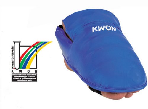 KWON Karate Fußschutz CE L blau