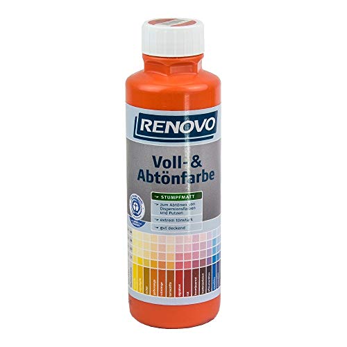 Voll- und Abtoenfarbe Farbe 500 ml Rotorange 2001 Renovo
