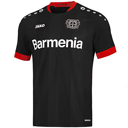 JAKO Bayer 04 Leverkusen Trikot Home 2020/2021 Kinder schwarz/rot, 152
