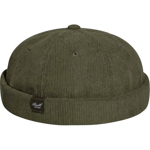 Reell Docker Cap Moss Green Cord