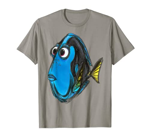 Disney Pixar Finding Nemo Dory Sketch Portrait T-Shirt