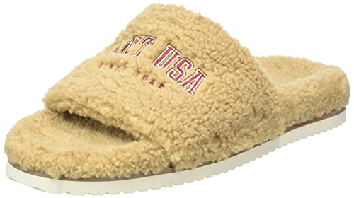 GANT FOOTWEAR Damen MARDALE Hausschuh, warm Khaki, 38 EU